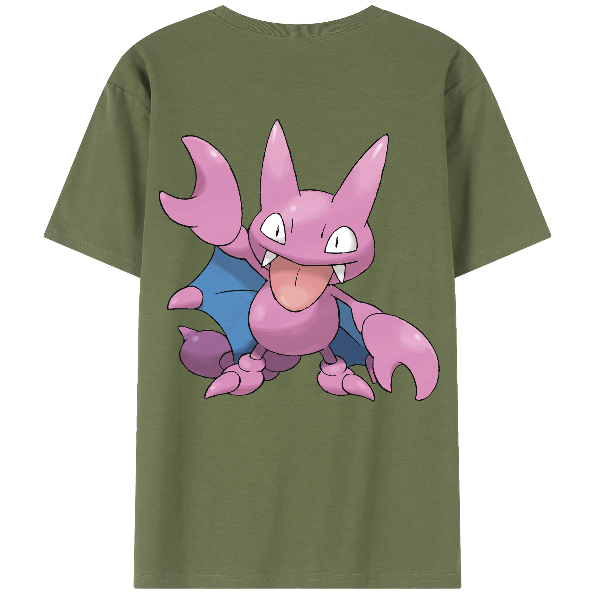 （画像用） ポケットモンスター Pokémon 綿100％半袖Tシャツ（背面プリント）